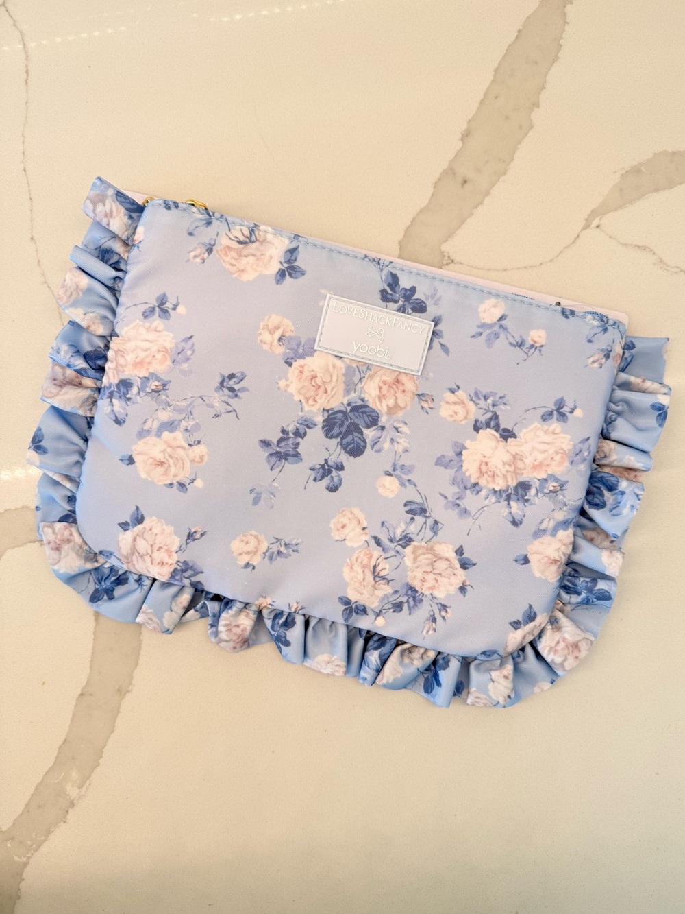 2 PC SET 💙 LoveShackFancy x Target - Pencil Cases - Whisper Blue